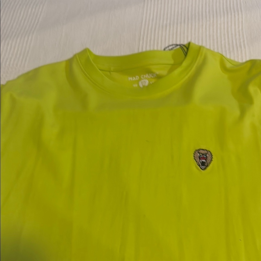 Mad Chuck Lime Green T-Shirt